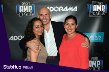 Pitbull meets fans after his AMP Live Sessions appearance in the Adorama Live Theatre on the StubHub Stage. June 3, 2016 (Photo: WBMP / CBS Radio)